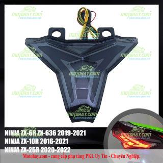 Đèn hậu tích hợp xi nhan mầu đen Zx4r-Zx4rr