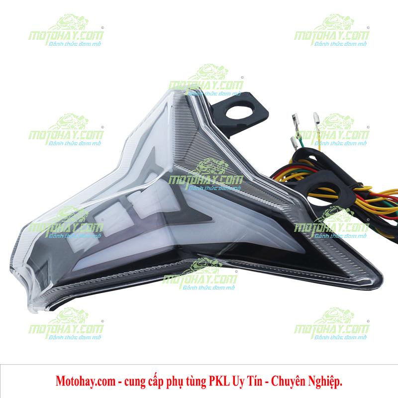 Đèn hậu tích hợp xi nhan trong suốt Zx4r-Zx4rr