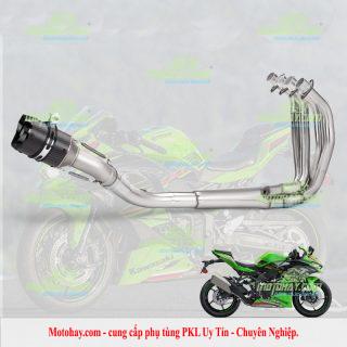 Bộ cổ và pô (ống xả) inox cho Zx4r-Zx4rr