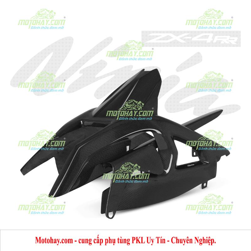 Ốp carbon gắp sau Zx4r-Zx4rr