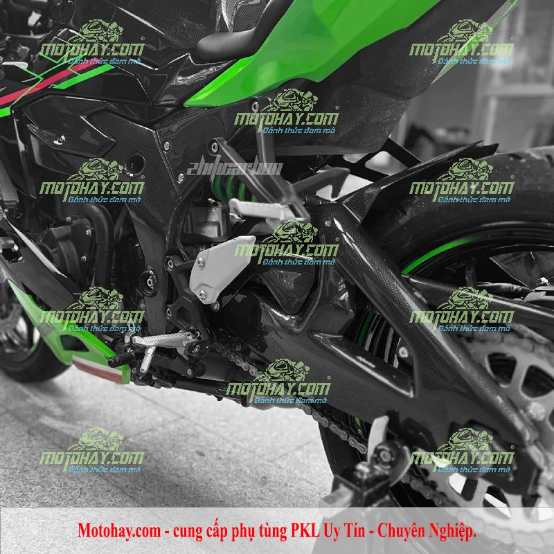 Ốp carbon gắp sau Zx4r-Zx4rr