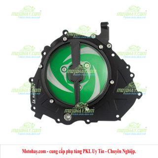 Nắp bưởng côn trong suốt Z400 Ninja400 Z500 Ninja500 mầu xanh đen