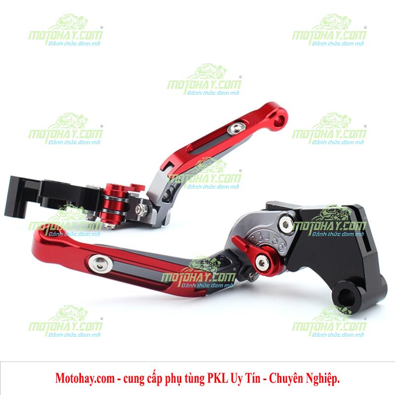 Tay côn-tay phanh CNC Z500 Ninja500 mầu đỏ