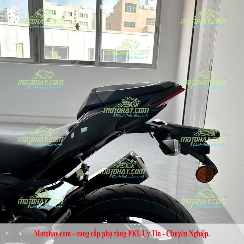 Yên sô lô Z500 Ninja500 đen nhám